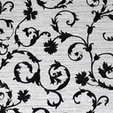 Papel Vinilico Gris Y Negro  Muresco Cinthia 6109/6  Blanco Y Negro