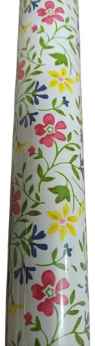 Rollo De Pvc Autoadesivo Muresco 0,45 M X 2 M Modelo Flores DecoStock