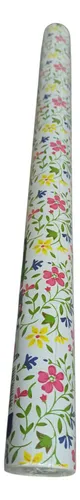 Rollo De Pvc Autoadesivo Muresco 0,45 M X 2 M Modelo Flores DecoStock