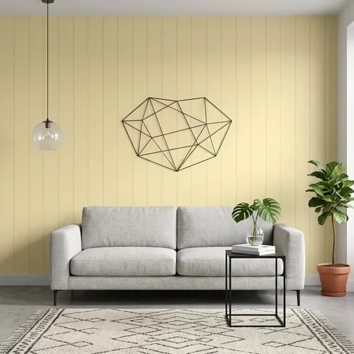 Papel Vinilizado Amarillo Rayado Eurodesign 3462/2 Muresco