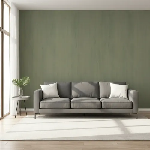 Papel Vinilizado Amarie Muresco Verde Oliva 38/3 Decostock