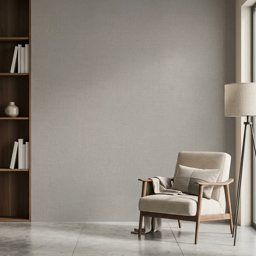 Papel Vinilico Especial Texturado Muresco 3880/1 Gris DS