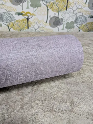 Papel Vinilico Especial Texturado Muresco 3881/1 Lila DStock