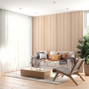 Papel Vinilico Texturado Rayado Madras Muresco 4305/2 Ds Beige