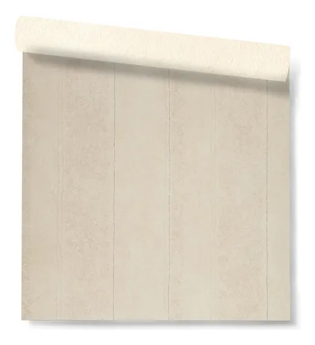 Papel Vinilico Texturado Beige Rayas Muresco Cypress 4026/2
