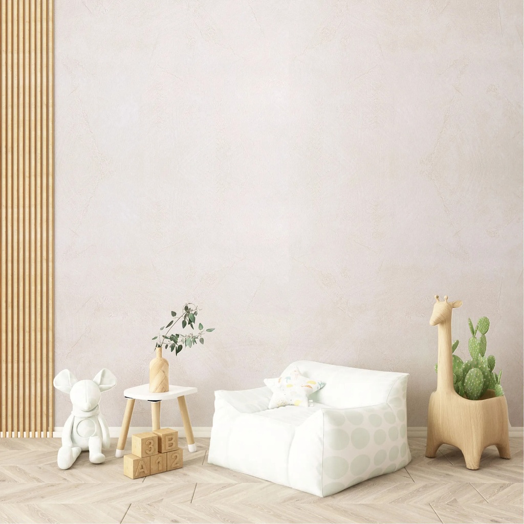 Papel Vinilizado Relieves Muresco Beige 9602/1 Decostock Beige