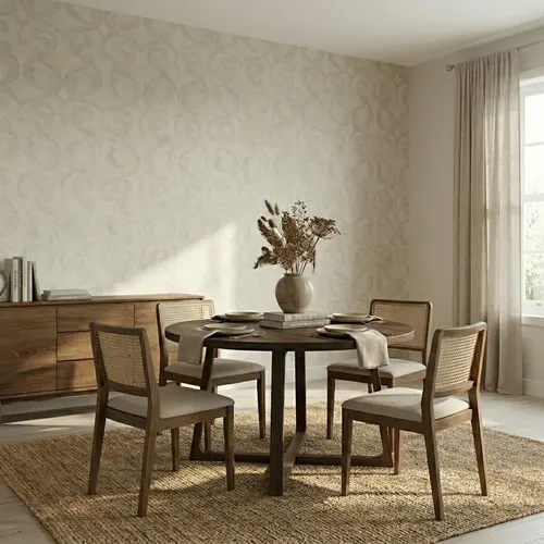 Papel Vinilico Text. Arabesco Beige Muresco Urban 4700/2 DecoStock