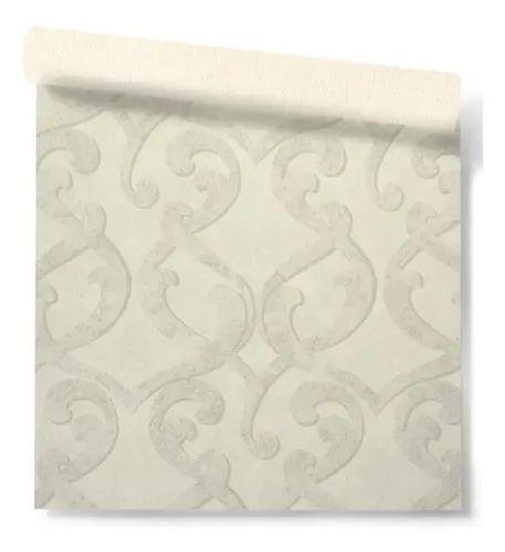 Papel Vinilico Text. Arabesco Beige Muresco Urban 4700/2 DecoStock