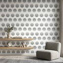 Papel Vinilico Texturado Circulos Urban 4704/3 DecoStock