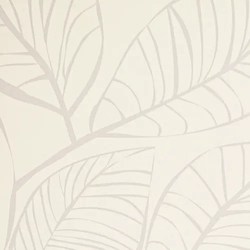 Papel Vinilico Texturado Hojas F/ Crema Urban Muresco 4706/1
