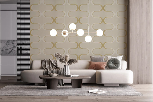 Papel Vinilico Texturado Muresco Urban 4712/2 F/ Beige DecoStock
