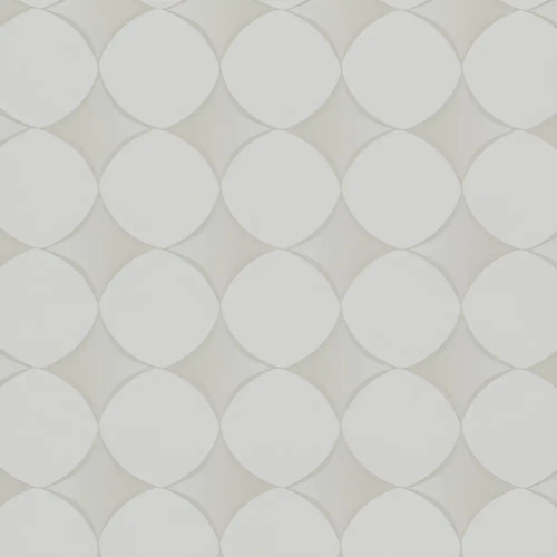 Papel Vinilico Cìrculos Geomètrico Beige Galia Muresco 47/3 DecoStock