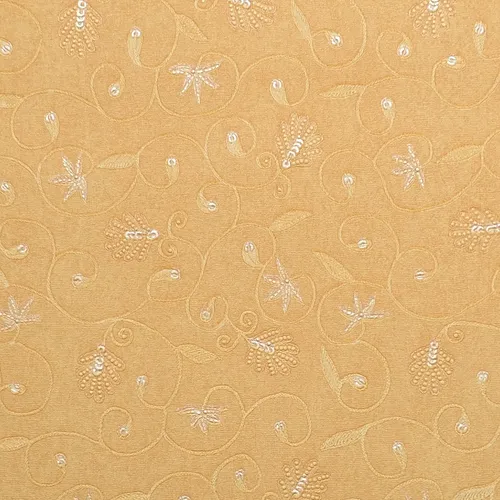 Papel Vinílico Text Beige Maiz Muresco Anna 4904/3 Decostock