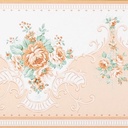 Guarda Vinilizada Importada Clásica Flores X 5 Mts 53747 Crown DecoStock