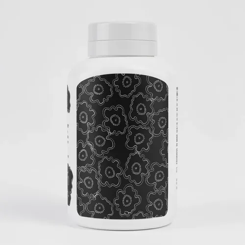 Papel Vinilico Flores Negro Muresco Vanina Mizrahi 54/4 DecoStock