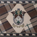 Guarda Vinilica X 4,8 Mts 5538/2 Est. Escoces Escudo F/crema DecoStock