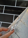 Pack X 5 Placas 3d Adhesivas Pared Muresco Laminadas Marmol Subway Negro