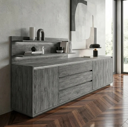 Rollo Pvc Vinilo Simil Contact Madera Roble Gris 0,60 X 5 M