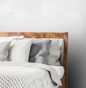 Papel Vinilico Blanco Rayado Hojas Vanina 60/1 Muresco Ds
