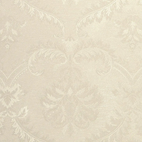 Papel Vinilico Provenzal Sedad Blanco Muresco Cinthia 6100/1 DecoStock