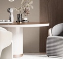 Papel Vinilico Sedado Nudos  Beige Muresco Cinthia 6103/3
