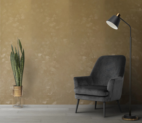 Papel Vinilico Beige Dorado Sedado Muresco Cinthia 6104/4 DecoStock