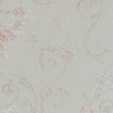Papel Vinilico Beige Sedado Flores Cinthia 6107/2 Muresco