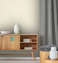 Papel Vinilico Lavable Texturado Ayun Crema Muresco 6400/1