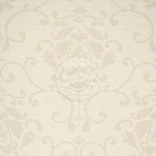 Papel Vinilico Text. Plisse Arabescos Beige Muresco 6502/1