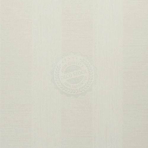 Papel Vinilico Texturado Rayado Crema Plisse Muresco 6506/2 DecoStock