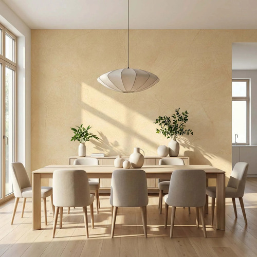 Papel Vinilizado Beige Amarillo Patina Muresco 6600/7 Ds