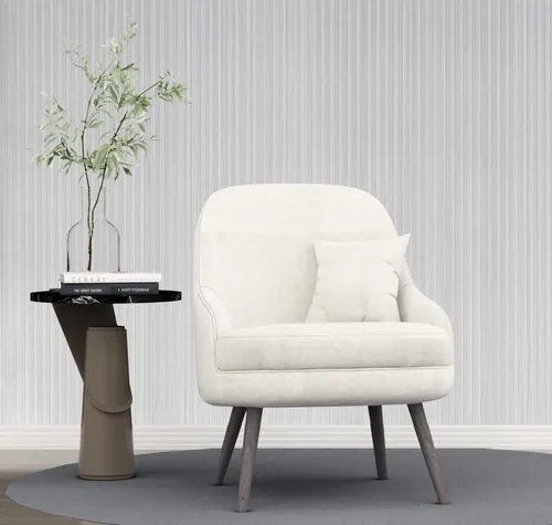 Papel Vinilico Sedado Rayado Gris Muresco Concept 6704/3 Ds