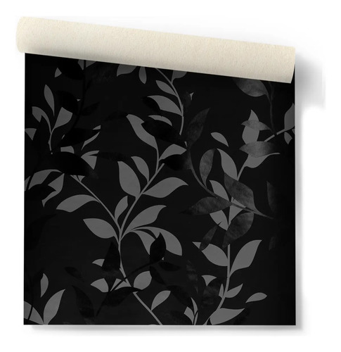 Papel Vinilico Muresco Concept 6708/4 Hojas F/negro DecoStock