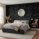 Papel Vinilico Muresco Concept 6708/4 Hojas F/negro DecoStock
