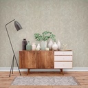 Papel Vinílico Lounge 7451/1 Muresco Hojas Natural Beige DecoStock