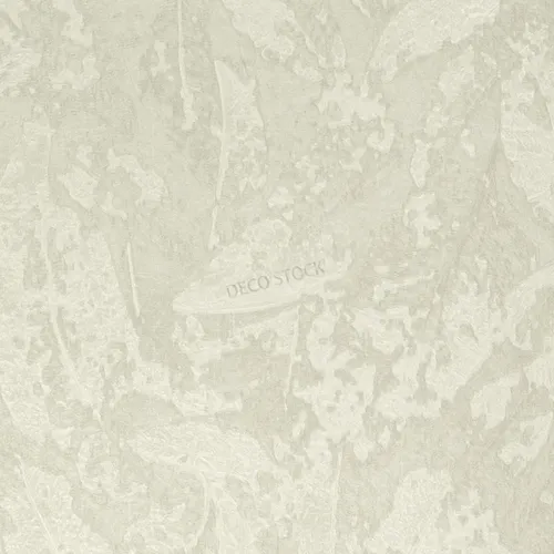 Papel Vinílico Lounge 7451/2 Muresco Hojas Crema Natural DecoStock