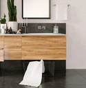 Papel Vinílico Lavable Lounge 7454/2 Muresco F/blanco Visón