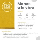 Papel Vinílico Lounge 7455/4 Muresco Estilo Provenzal Visón