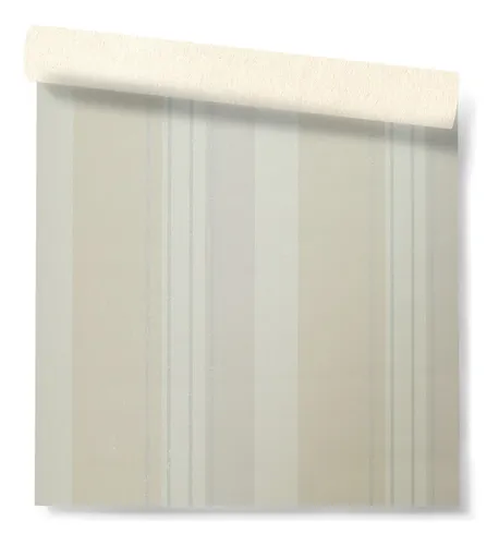 Papel Vinílico Lounge 7461/2 Muresco Rayas Beige