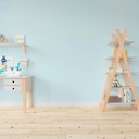 Papel Vinilizado Celeste Pastel Patina 7800/1 Muresco Ds