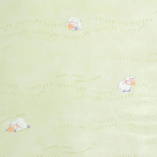 Papel Vinilizado Infantil F/ Verde Cuentos Muresco 7803/2 DecoStock