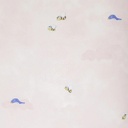 Papel Vinilizado Rosa Infantil Abejas Cuentos 7805/2 Muresco