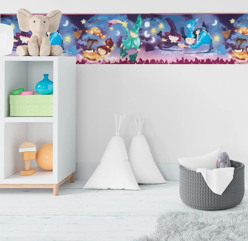 Guarda Vinilizada X 5 Mts Cuentos en la Pared Muresco 7859/1 DecoStock