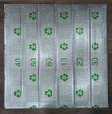 Placas 3d Autoadhesivas Muresco Texturadas Antihumedad Marfil