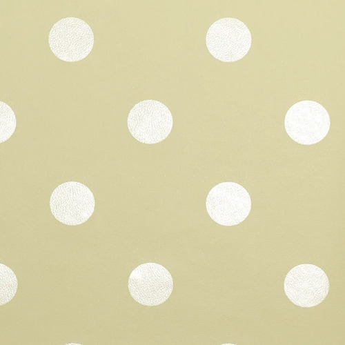 Papel Vinilizado Amarillo Suave C/ Lunares Iara Muresco 81/2
