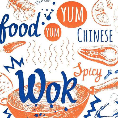 Papel Vinilico Aroma Muresco 8304/1 Wok Vintage Ideal Cocina DecoStock