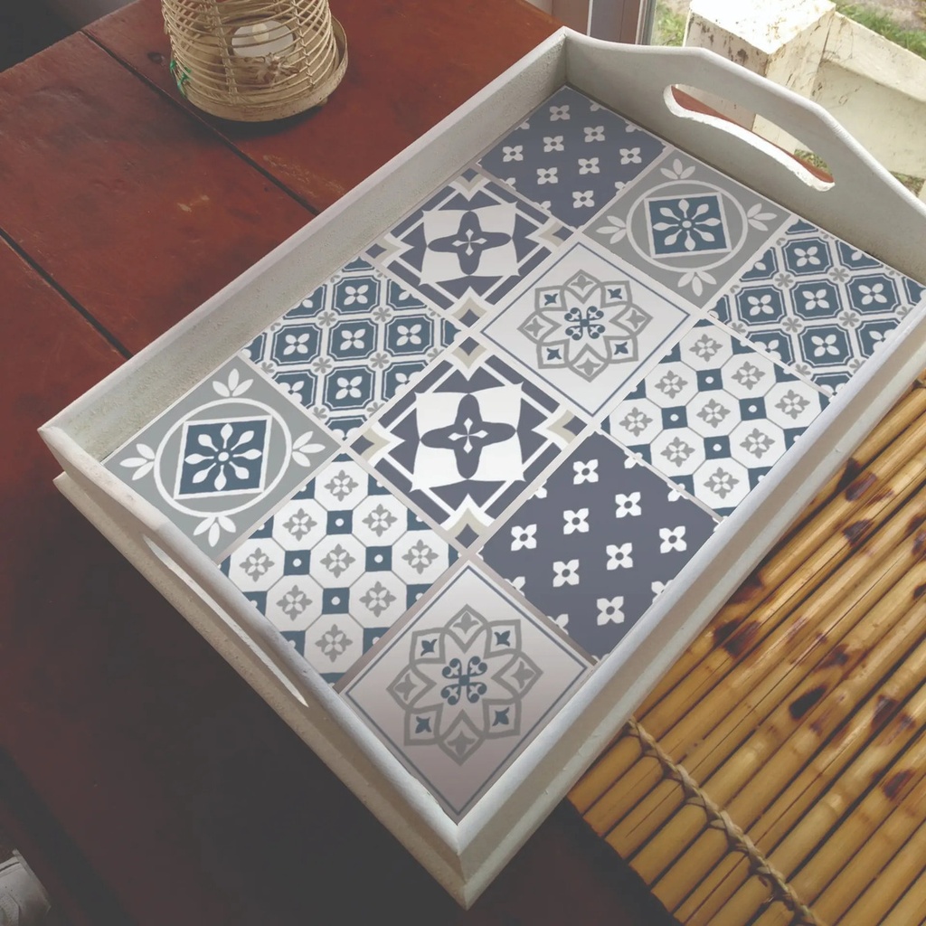 Azulejos Cerámicos Autoadhesivos Vintage Muresco Modelos 1665/1