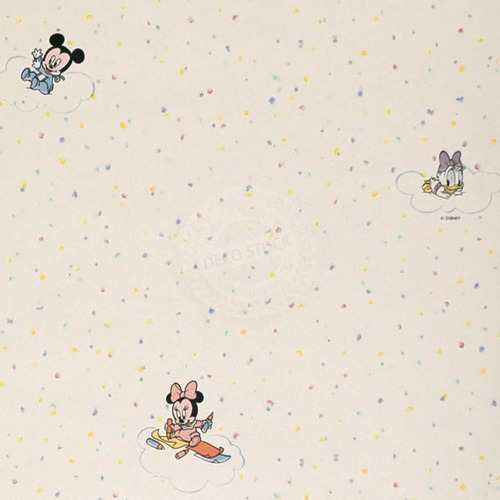 Papel Vinílico Disney Fondo Blanco Muresco 85058/1