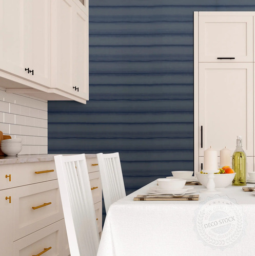 Papel Vinilico Lavable Inspire 8615/1 Muresco Azul