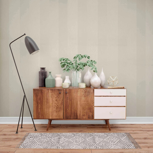 Papel Vinilico Texturado Lavable Aura 862/1 Rayas Muresco DecoStock